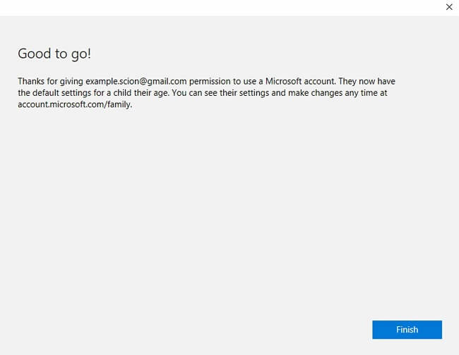 controle parental do Windows 10