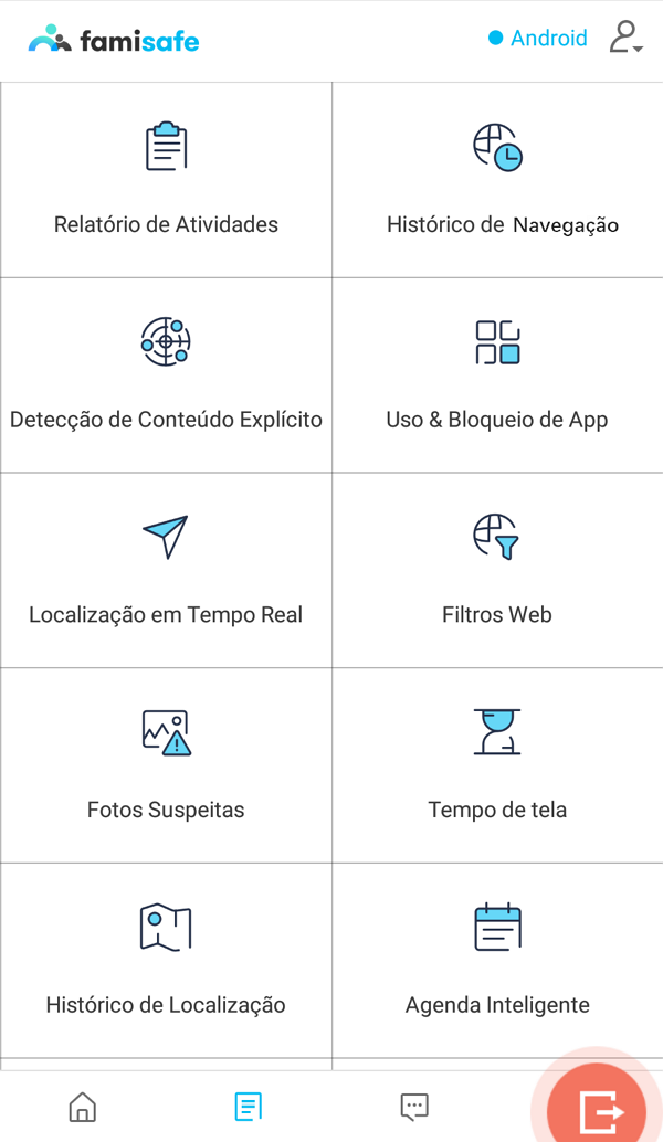 Vício de celular entre crianças e jovens