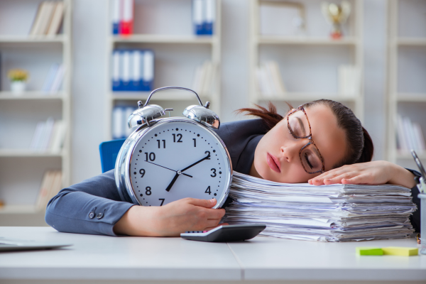 mujer en el trabajo