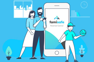 previsualización de la app famisafe