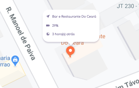 rastrear localização em tempo real