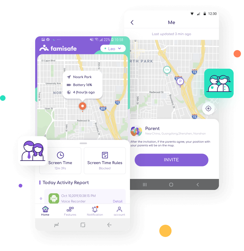 FamiSafe Location Tracking