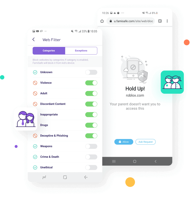 FamiSafe - The Best Parental Control for Porn Blocking
