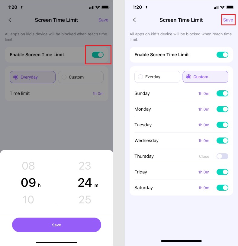 FamiSafe for screen time control