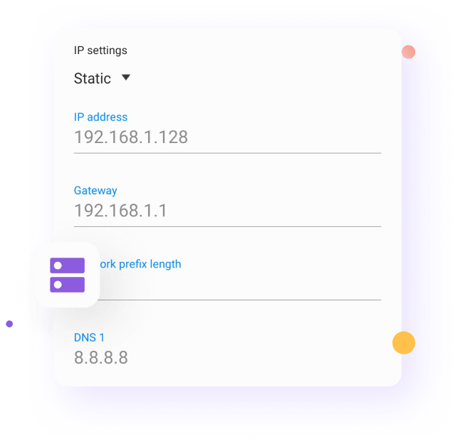 modificare i dns su Android