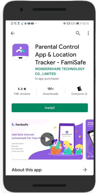 Download Install FamiSafe App From App Store Google Play