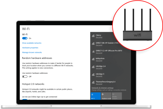 Controllo genitori WiFi