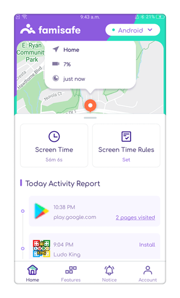 location tracking app