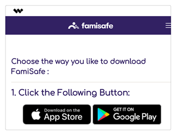 launch the famisafe app