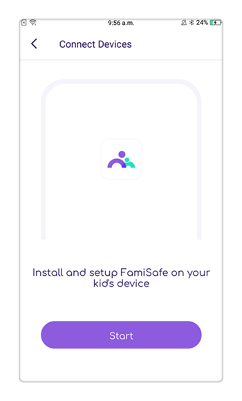 aplicación de rastre SMS FamiSafe 3
