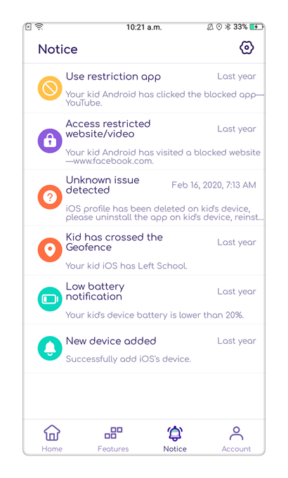 Melhor monitoramento parental de iPhone