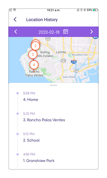 Track the whereabouts of your kids
