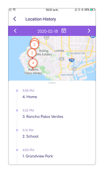 track location history