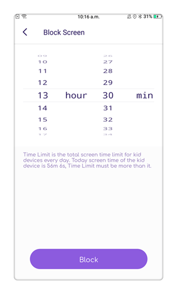 screen limit
