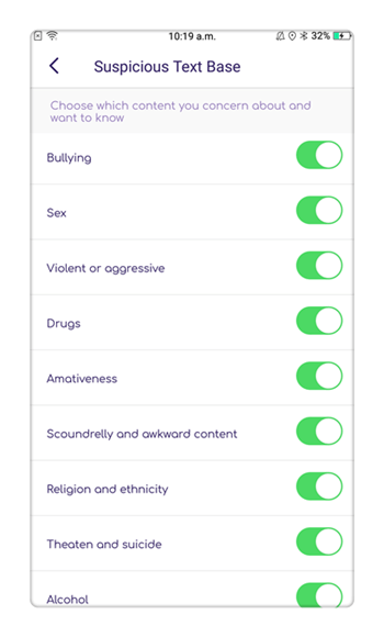 FamiSafe Explicit Content Detection