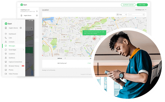 live mobile location tracker - spyic
