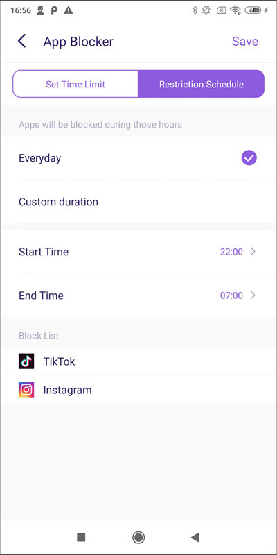 tiktok screen time