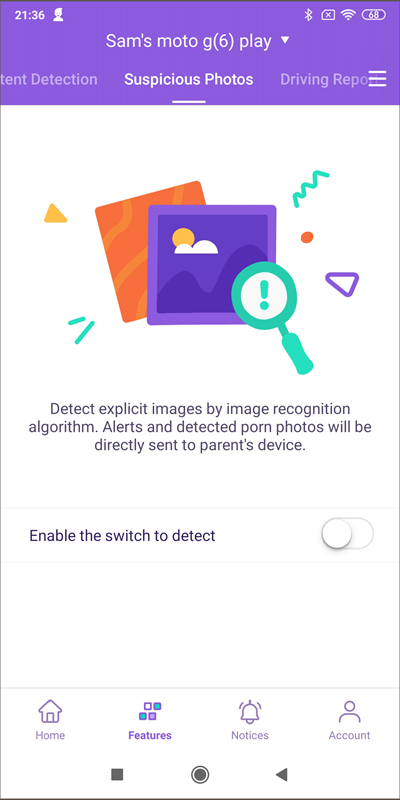 fs45-android-enable suspicious photos