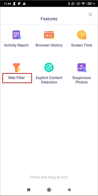 FamiSafe Fire Web Filter