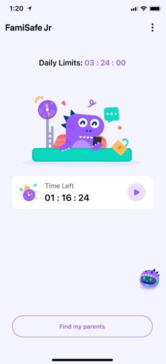 FamiSafe Screen Time Limit