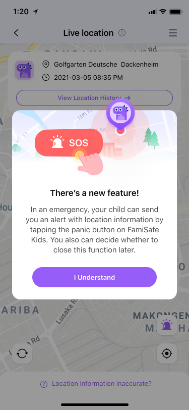 enable sos feature