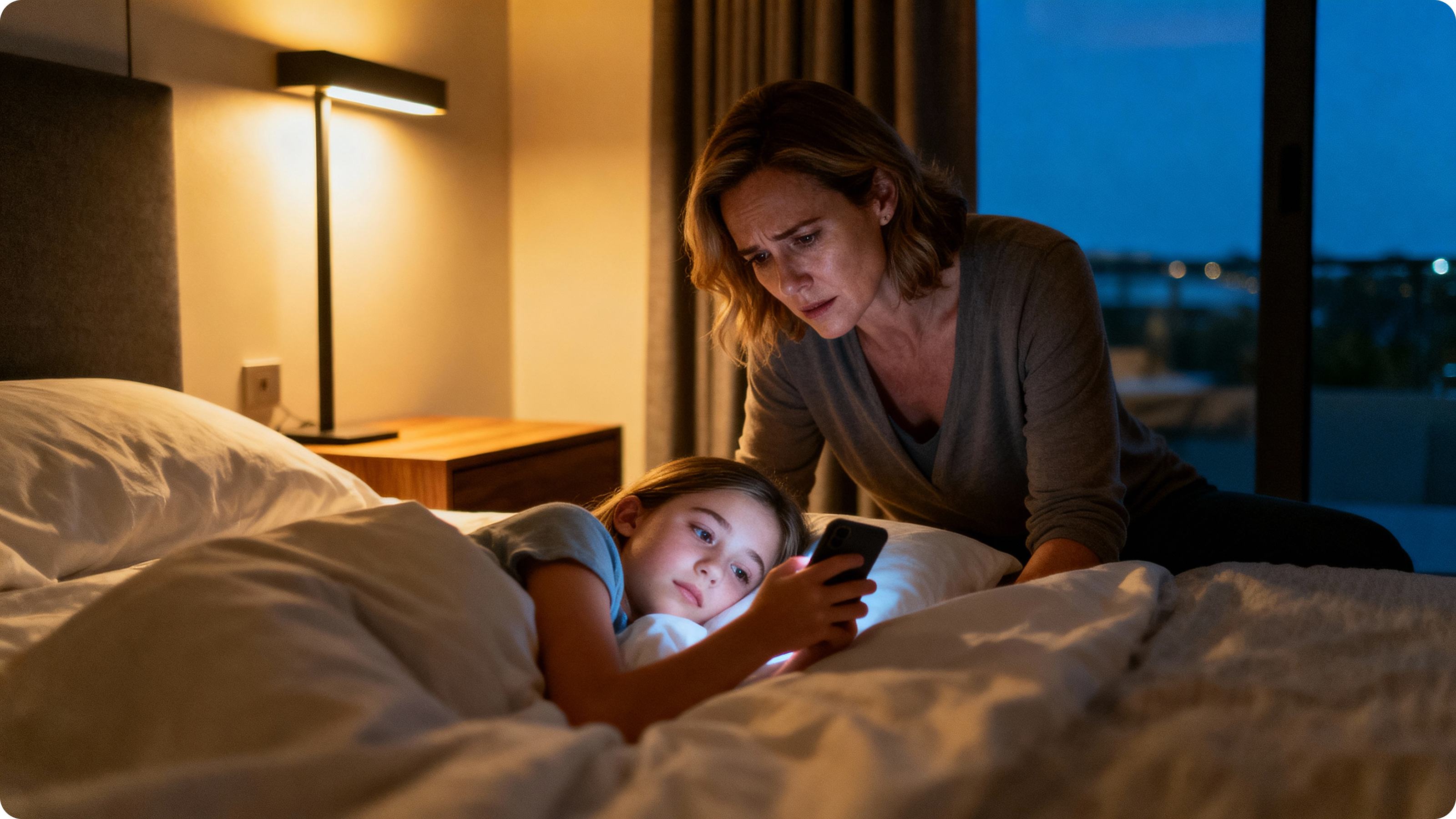 Lawson family bedtime